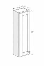Load image into Gallery viewer, SINGLE_DOOR_WALL_CABINET_9W30H.png
