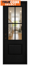 Load image into Gallery viewer, TrueBuilt SELECT -  36" BLACK 4-LITE - OBSCURED GLASS
