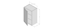 Load image into Gallery viewer, W0930-W1230-W1530-W1830-W2130_singledoorwallcabinets_9f1793c9-d31e-404c-9794-8a81f4a13ee7.png
